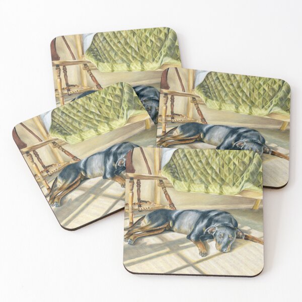Item preview, A Dog's Sunday Morning designed and sold by whatmollymade.
