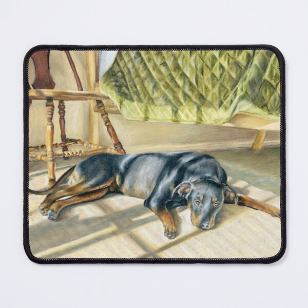 Item preview, A Dog's Sunday Morning designed and sold by whatmollymade.
