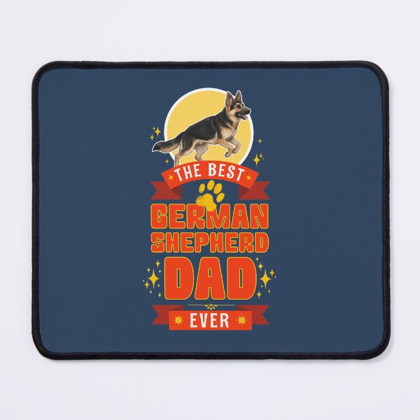 Item preview, Best German Shepherd Dad Ever | Parisian Dog Dad Style designed and sold by FrancophileFun.
