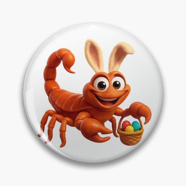 Item preview, Easter Fat-Tailed Scorpion designed and sold by Sillytoe.