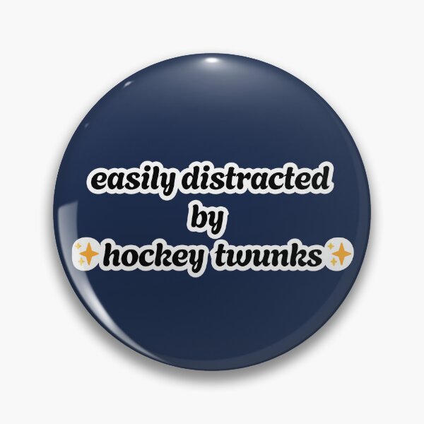 Item preview, Heated Rivalry Easily Distracted by Hockey Twunks (Montreal Metros Blue) designed and sold by claybro.