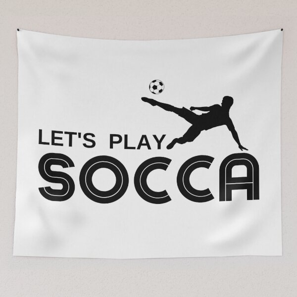 Item preview, Let`s Play Socca | Socca Retro | Socca Men designed and sold by Anniko Art Studio.