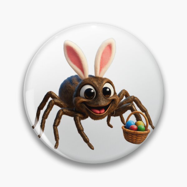 Item preview, Easter Fishing Spider designed and sold by Sillytoe.