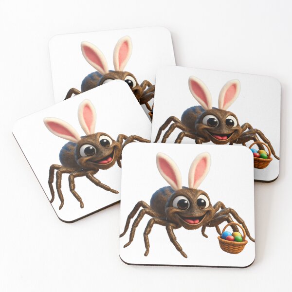 Item preview, Easter Fishing Spider designed and sold by Sillytoe.