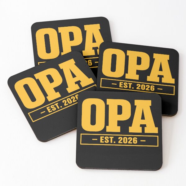 Item preview, Funny Greek Grandpa OPA Est. 2026  graphic, Future Grandfather Announcement Gift, Greek Family Graphic designed and sold by AsturShop.