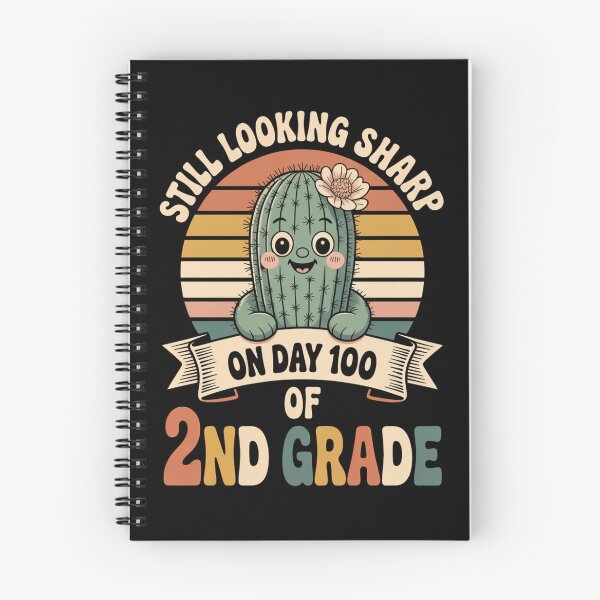 Item preview, Still Looking Sharp 100 Days of 2nd Grade - Retro Groovy Teacher designed and sold by ViralVector.