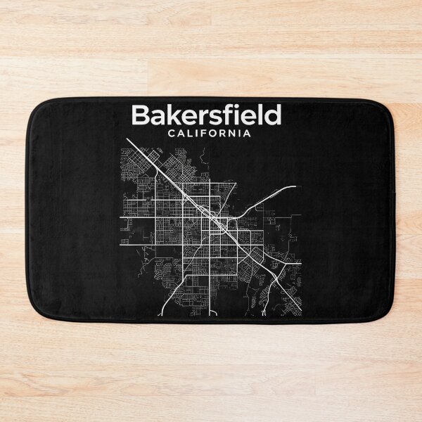 Item preview, bakersfield map designed and sold by Uglyandcute.