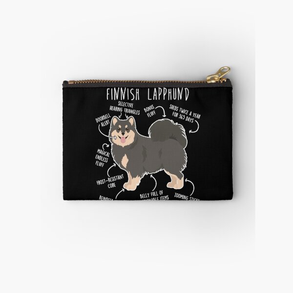 Item preview, Blue Finnish Lapphund Dog Anatomy designed and sold by Clara Hollins.