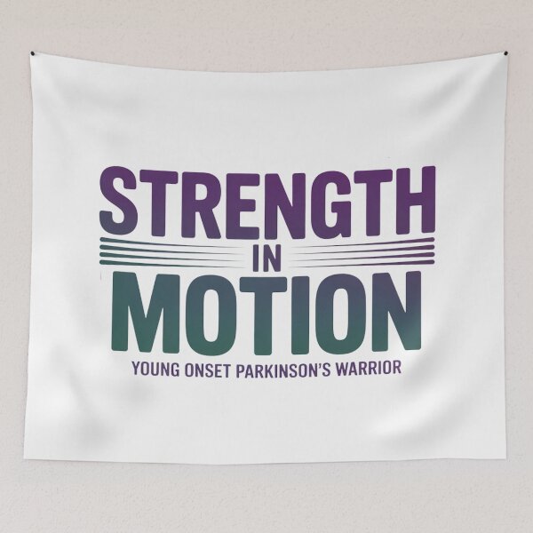 Item preview, Strength In Motion Parkinson's designed and sold by J-CCreations.