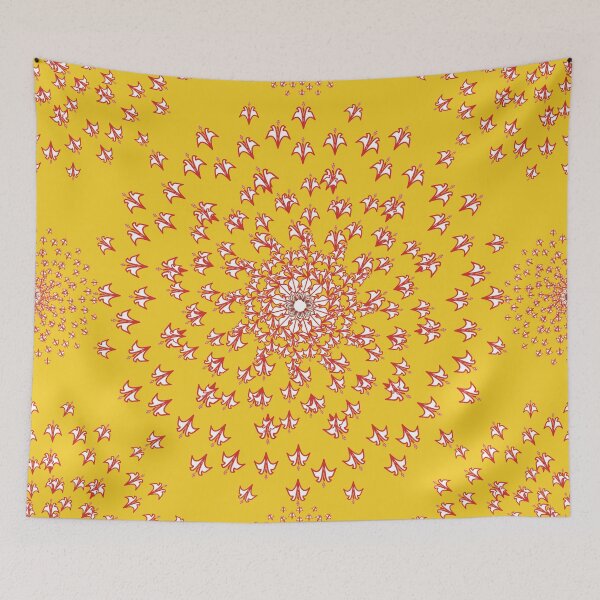 Item preview, Golden Radiance Mandala Bloom designed and sold by OIL Pattern Design .