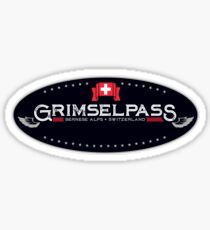 Grimsel Pass Switzerland Sticker Sticker