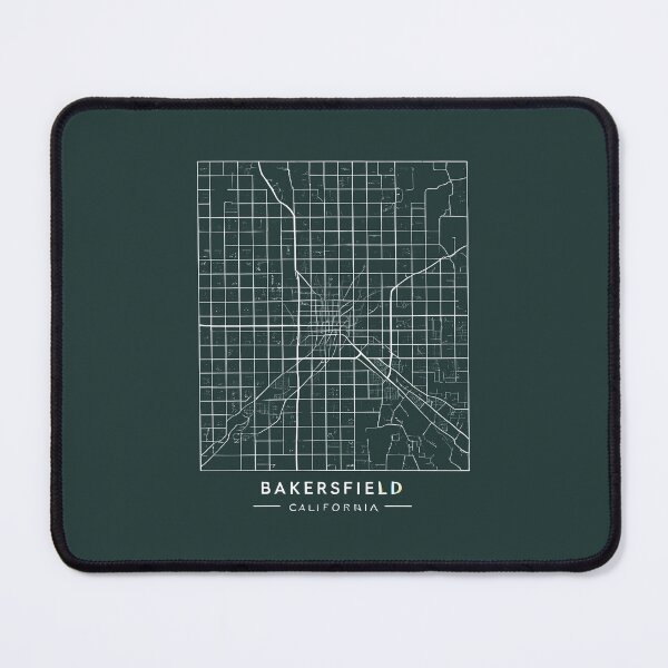 Item preview, bakersfield map designed and sold by Uglyandcute.