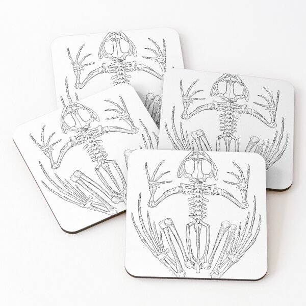 Item preview, Frog Skeleton Illustration designed and sold by HawthorneFlame.