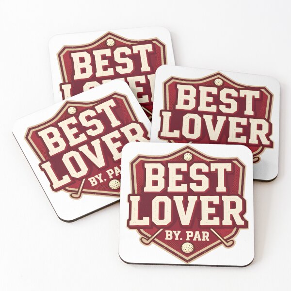 Item preview, BEST LOVER Golf Badge – Vintage Retro Romantic Gift designed and sold by MKV Design.