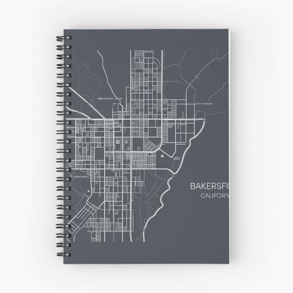 Item preview, bakersfield map designed and sold by Uglyandcute.