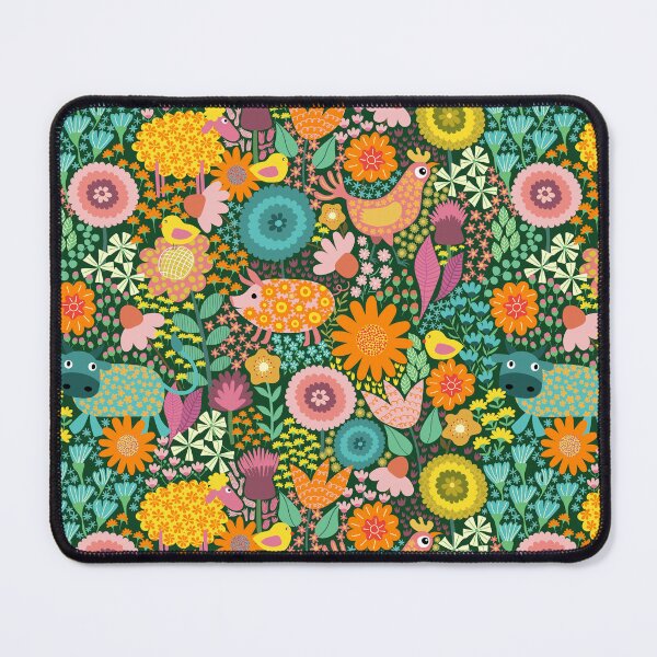 Item preview, Barnyard Friends in the Flower Garden designed and sold by TrilbyWorks.