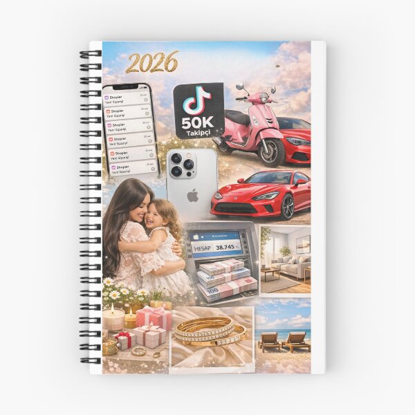 Item preview, 2026 Vision Board Aesthetic – Manifestation Goals Wallpaper for Ambitious Women designed and sold by AdenDesign..