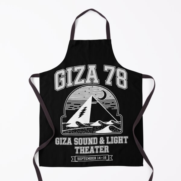 Item preview, Dead Head Grateful 1978 Egypt Concert T Shirt Garcia Weir Lesh Pyramids designed and sold by BlueLineLAX.