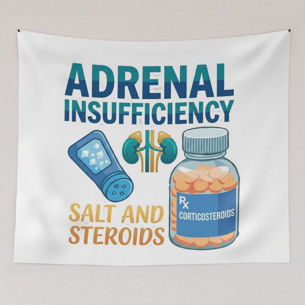 Item preview, Adrenal Insufficiency Glowing Glands Awareness Medical Alert designed and sold by Vault Designs.