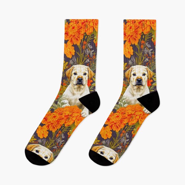 Item preview, Golden Paws & Petal Whispers designed and sold by shaang.