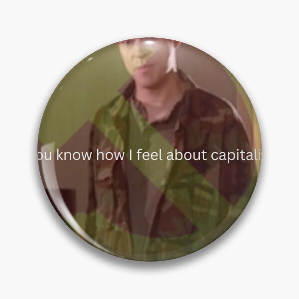 Item preview, Peep Show Capitalism Communism Funny Quote designed and sold by marneyh.