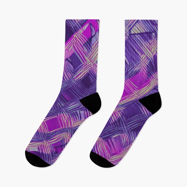 Item preview, purple mosaic pattern 7th designed and sold by JeniSeny.