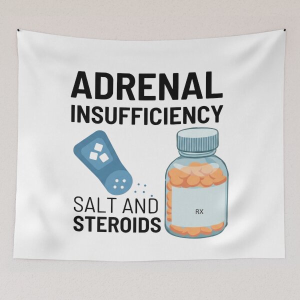 Item preview, Adrenal Battery Empty: Chronic Illness Energy Awareness designed and sold by Vault Designs.