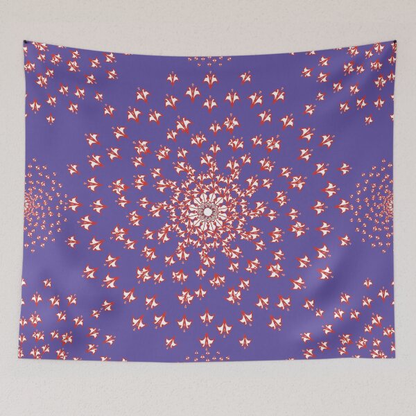 Item preview, Mystic Violet Cosmic Mandala designed and sold by OIL Pattern Design .