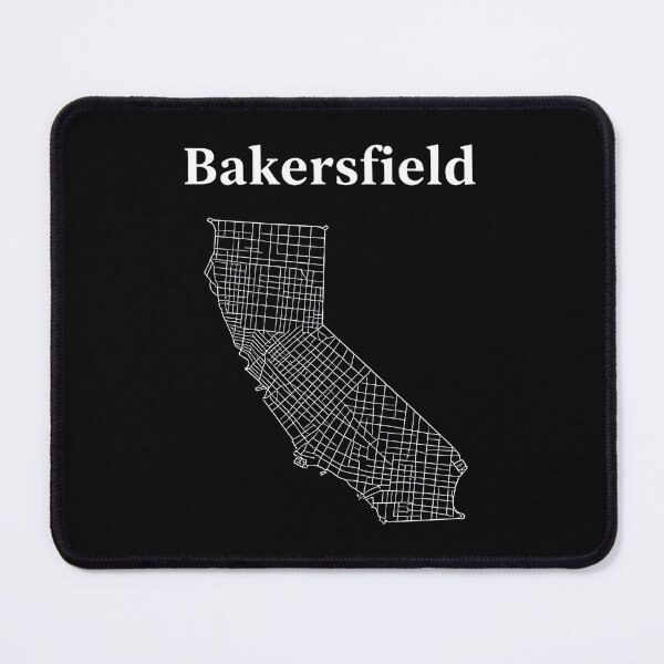 Item preview, bakersfield map designed and sold by Uglyandcute.