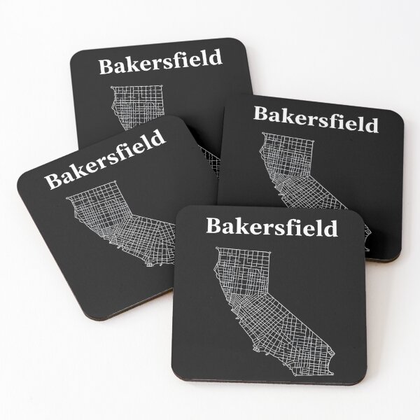 Item preview, bakersfield map designed and sold by Uglyandcute.