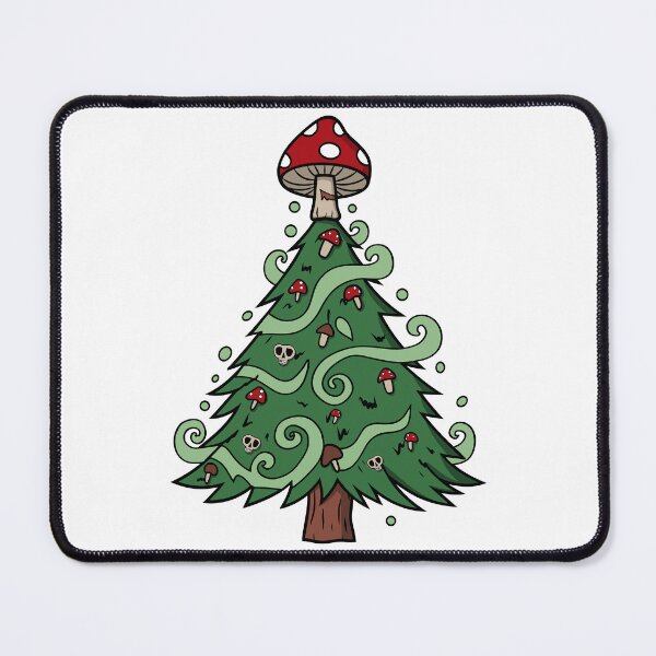 Item preview, Toxic Forest Tree — Mystical Mushroom Christmas designed and sold by ViktorBe.