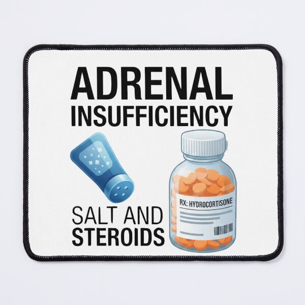 Item preview, Addison's Disease Warrior: Salt & Steroids Strength designed and sold by Vault Designs.