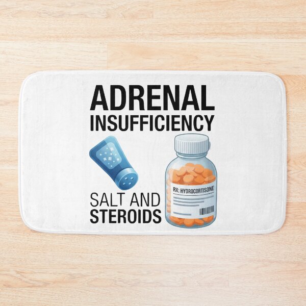 Item preview, Addison's Disease Warrior: Salt & Steroids Strength designed and sold by Vault Designs.