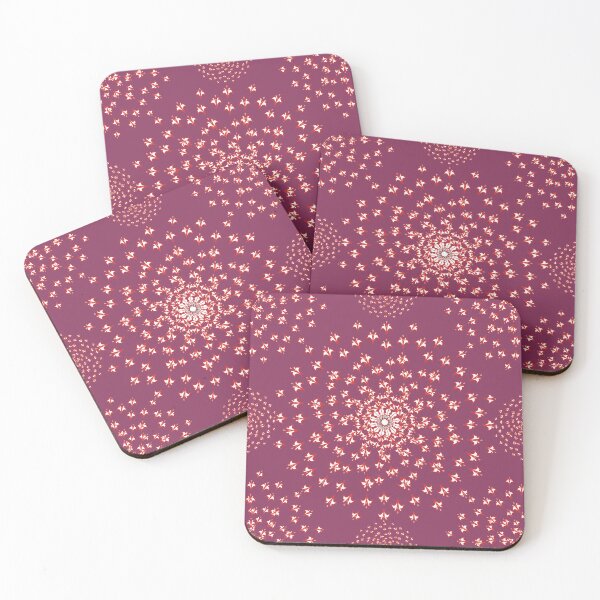 Item preview, Luxe Plum Mandala Essence designed and sold by OIL Pattern Design .
