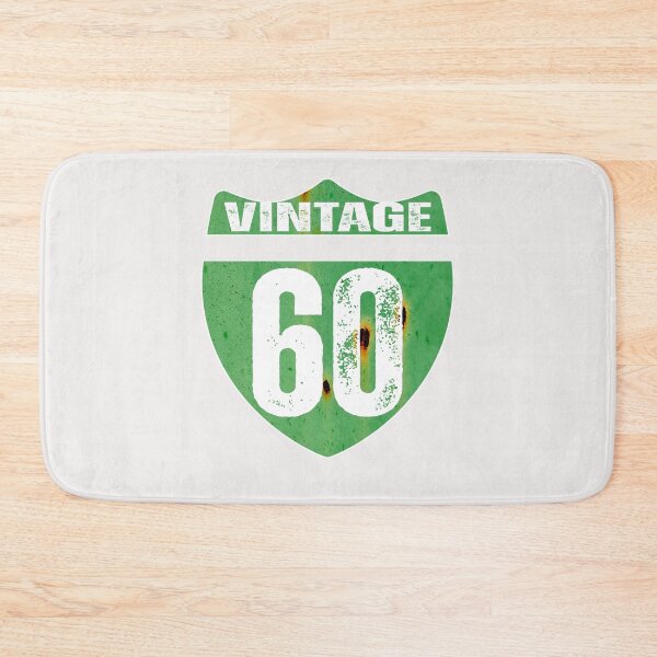 Item preview, Vintage Rusti Road Sign 60th Years old Gift for Men Woman Birthday designed and sold by erozzz.
