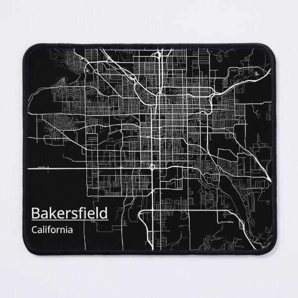 Item preview, bakersfield map designed and sold by Uglyandcute.