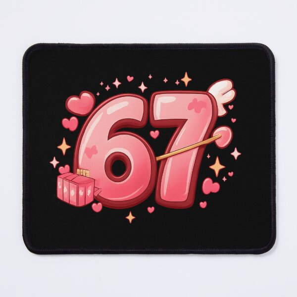 Item preview, six seven 67 in the couquette asthetic gift idea for valentine`s day designed and sold by zuzzelek44.