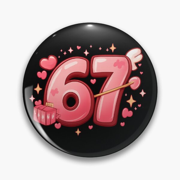 Item preview, six seven 67 in the couquette asthetic gift idea for valentine`s day  designed and sold by zuzzelek44.