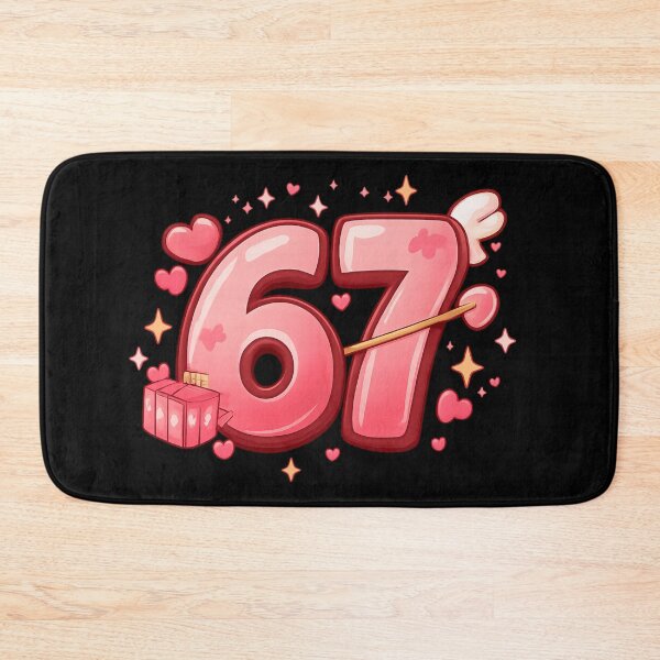 Item preview, six seven 67 in the couquette asthetic gift idea for valentine`s day designed and sold by zuzzelek44.