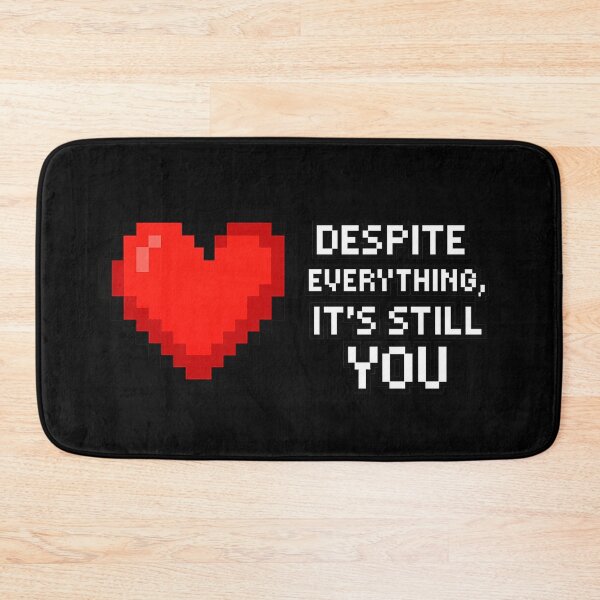 Item preview, Undertale pixel art heart Despite everything it's still you designed and sold by DogLord.