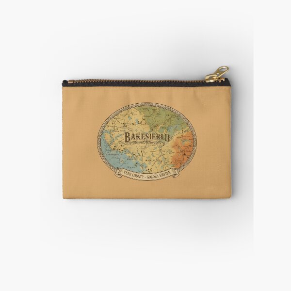 Item preview, Retro Vintage bakersfield map designed and sold by Uglyandcute.