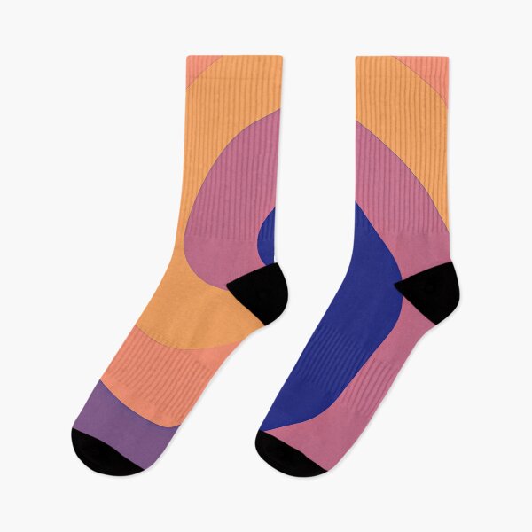 Item preview, Pastel Sunset Twist Abstract Minimal Design designed and sold by patternsoup.