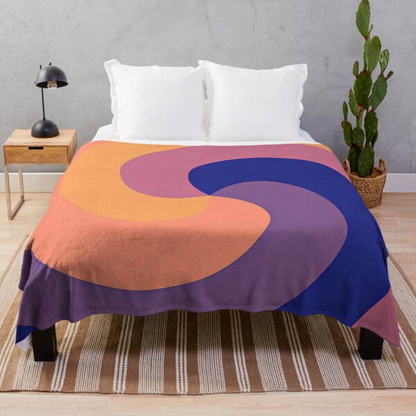 Item preview, Pastel Sunset Twist Abstract Minimal Design designed and sold by patternsoup.