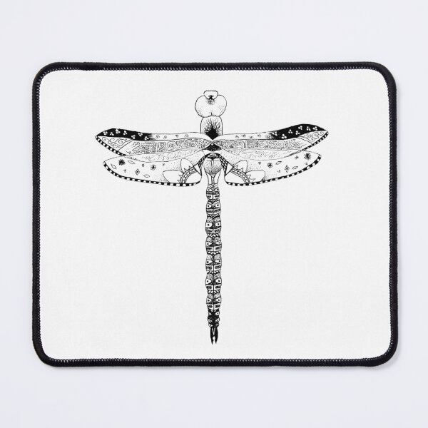 Item preview, Patterned dragonfly designed and sold by Violet Inkpot.