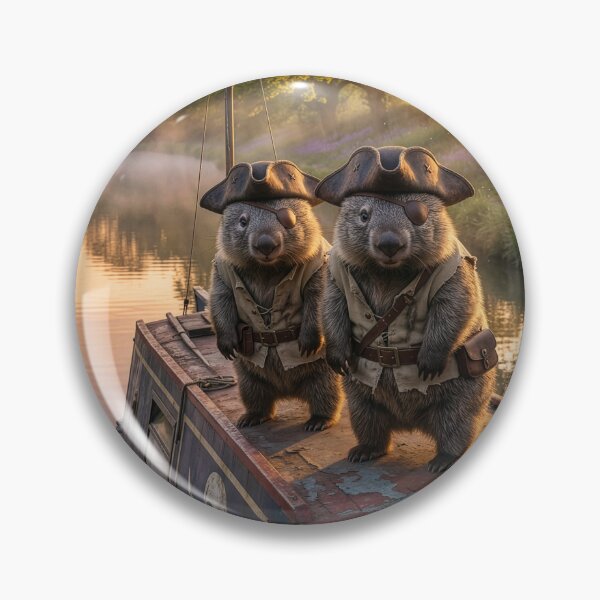 Item preview, Wombat Pirates Plague an English Waterway designed and sold by Tridentulus.