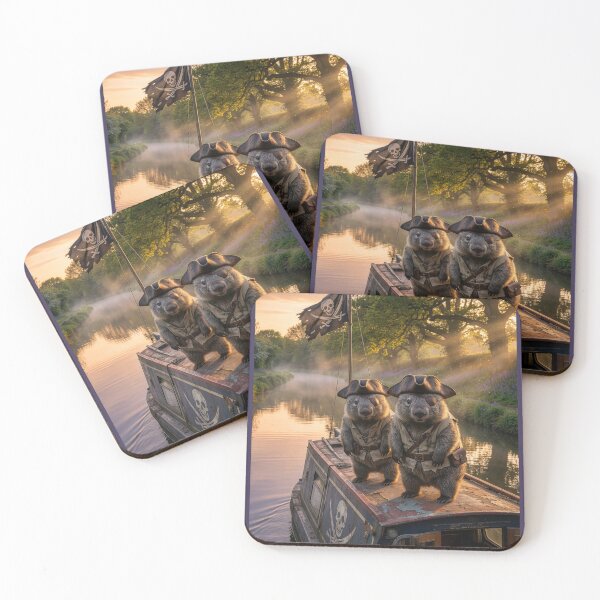 Item preview, Wombat Pirates Plague an English Waterway designed and sold by Tridentulus.