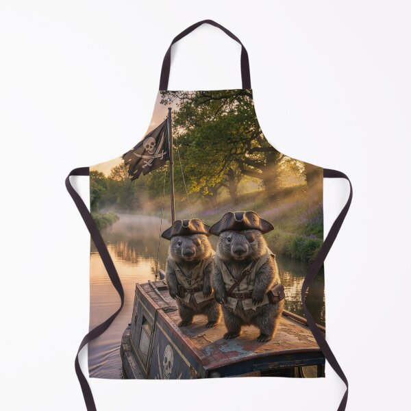 Item preview, Wombat Pirates Plague an English Waterway designed and sold by Tridentulus.