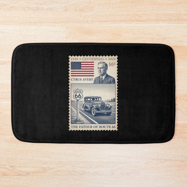 Item preview, Route 66 Centennial Father of Route 66 - Classic Car Stamp designed and sold by G350.