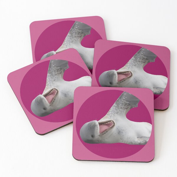 Item preview, Happy Leopard Seal on Pink designed and sold by GivernyKate.
