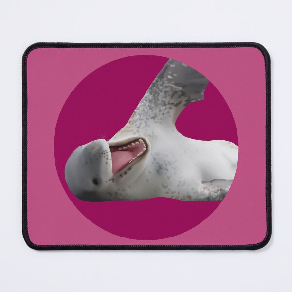 Item preview, Happy Leopard Seal on Pink designed and sold by GivernyKate.